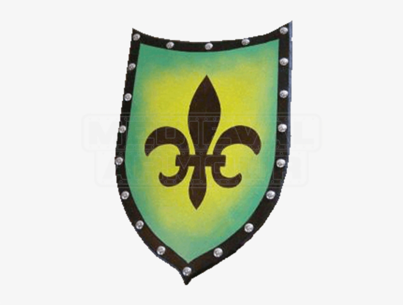 Wooden Fleur De Lis Heater Shield - Buckler, transparent png download