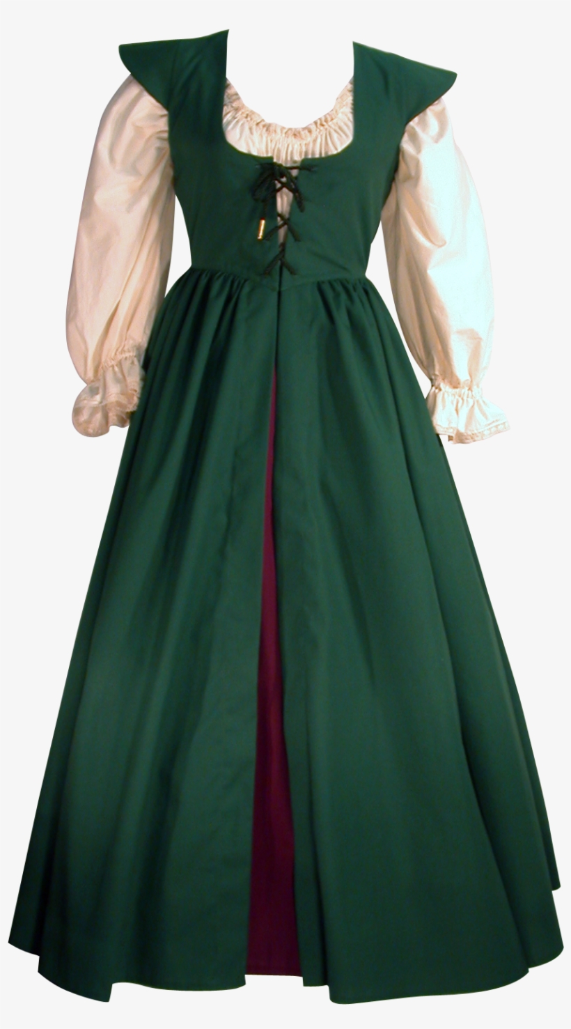 Elizabethan Gown By White Pavilion Costumes, Front - Renaissance Clothes Png, transparent png download