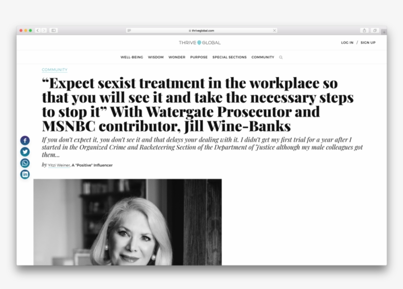 Screen Shot 2018 10 30 At - Jill Wine-banks, transparent png download
