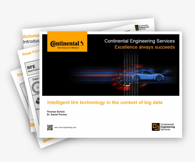 Intelligent Tire Technology In The Context Of Big Data - Continental Ag, transparent png download