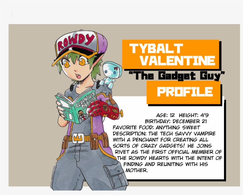 Tybalt Profile - Portable Network Graphics, transparent png download