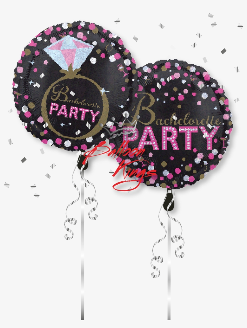 Sassy Bachelorette Party - Bachelorette Party Supplies 18" Foil Balloon (each), transparent png download