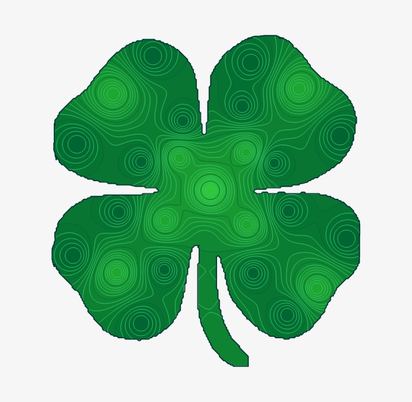 Paddy's Day From Golden Software - Four-leaf Clover, transparent png download