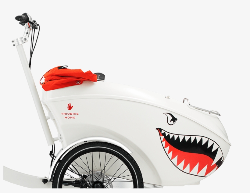 Mono Shark Mouth - Triobike Mono Shark Mouth, transparent png download