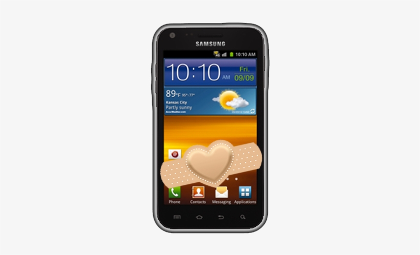 Cracked Phone Screen Need A Replacement Lcd On Your - Samsung Galaxy S2 4g, transparent png download