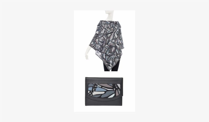 Monarch Butterfly Poncho And Bag Monarch Butterfly - Monarch Butterfly, transparent png download