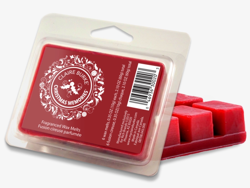 Christmas Memories® Wax Melts - Claire Burke Wax Melts 2.1 Oz. Set, transparent png download