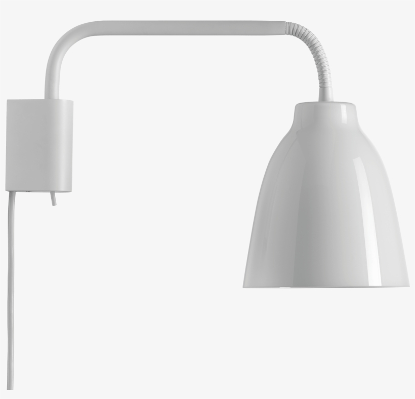 Wall, Ø140 Mm, H206 Mm - Lightyears Caravaggio Read Wall Lamp, Matt Black, transparent png download