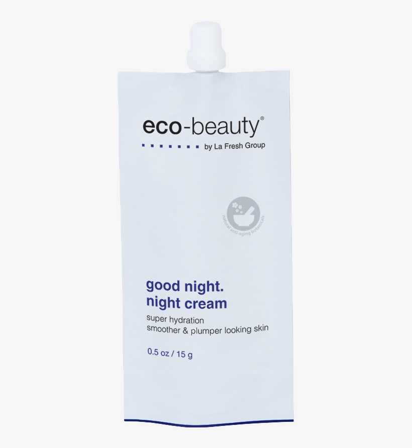 La Fresh Eco-beauty Be Good Good Night Night Cream - Vacuum Bag, transparent png download