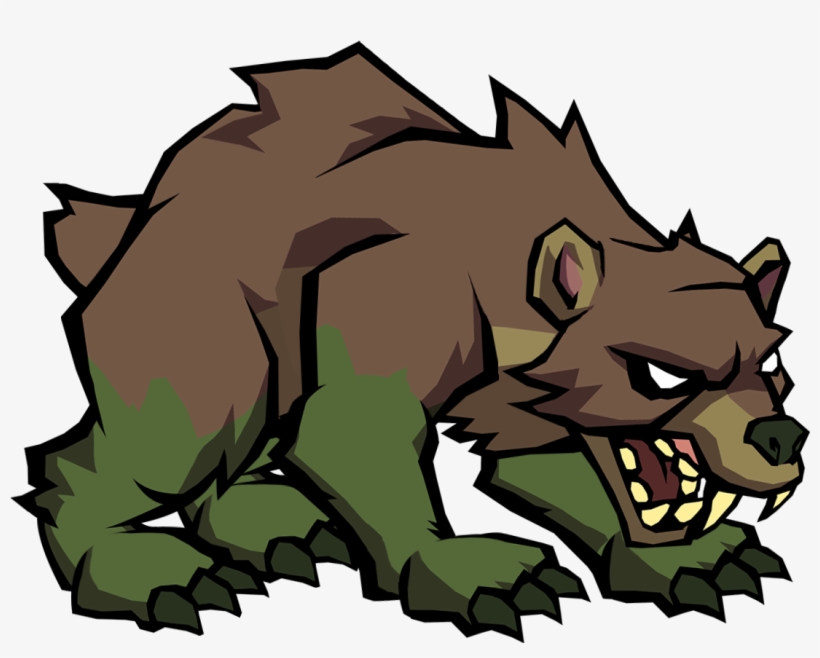 Runewood Bear - Cartoon, transparent png download