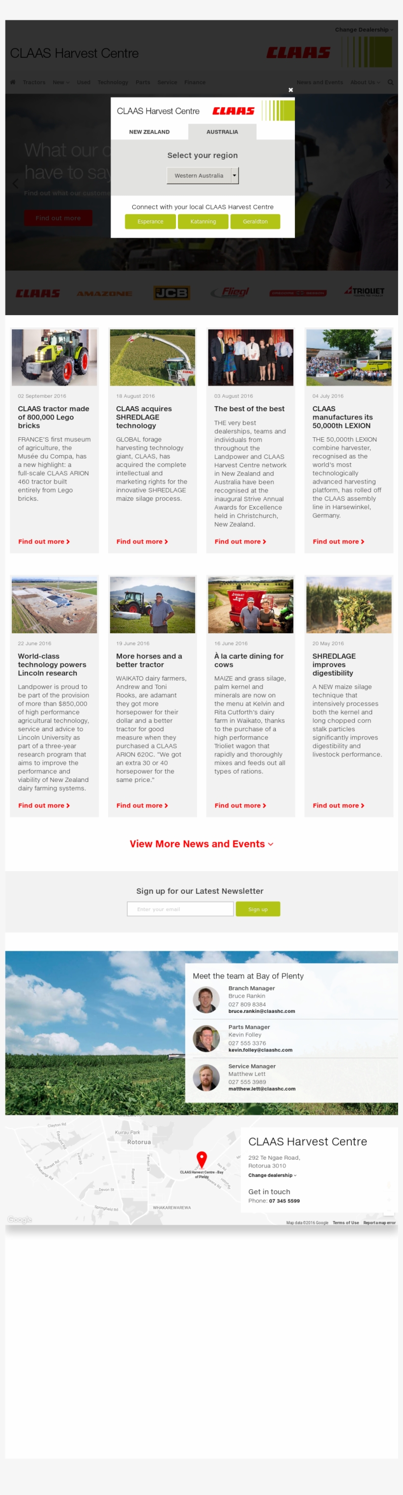 Claasharvestcentre Competitors, Revenue And Employees - Web Page, transparent png download