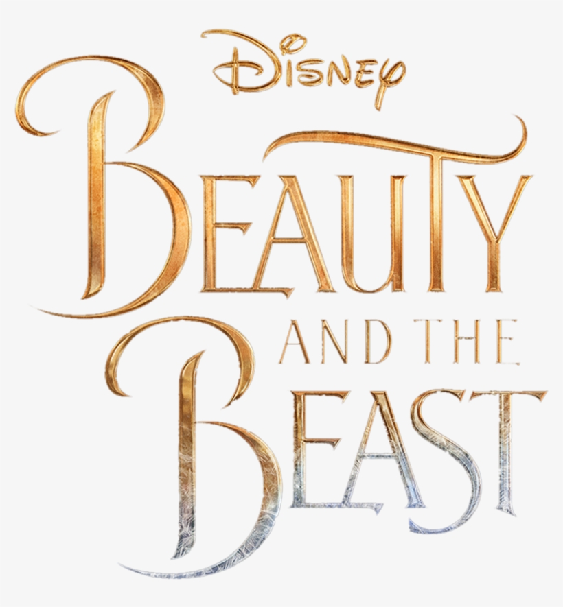 Beauty And The Beast Logo 2017 By Dj3rown On Deviant - Beauty And The Beast Pendant | Mirror Beauty And Beast, transparent png download
