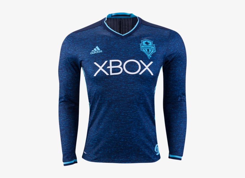 Adidas Seattle Sounders Third Long Sleeve Jersey - Adidas Seattle Sounders Long Sleeve Authentic Home, transparent png download