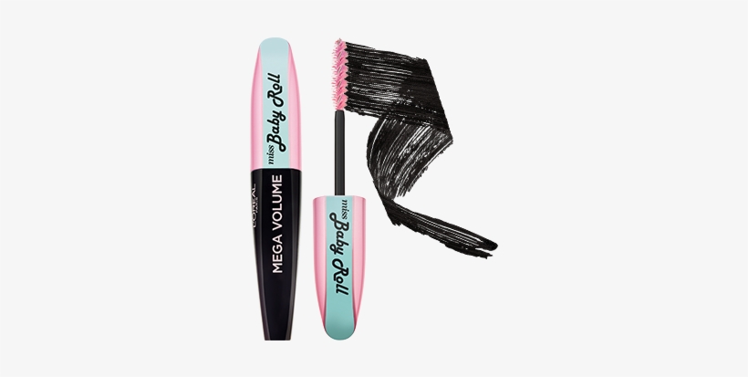 L'oreal Miss Baby Roll Mascara - L Oreal Mega Volume Miss Baby Roll, transparent png download