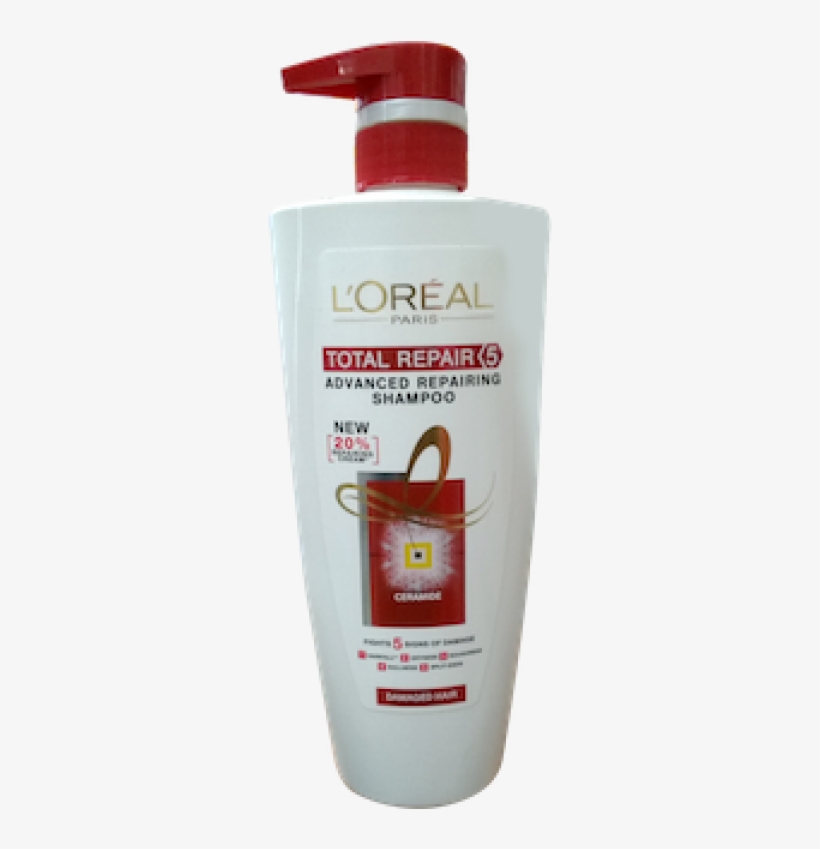 Loreal Total Repair 5 640 Ml - Loreal Paris Elvive Total Repair 5 Shampoo - 250ml, transparent png download