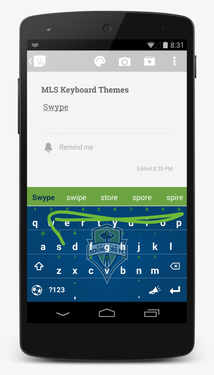 Seattle Sounders Fc - Soccer Mobile Themes, transparent png download