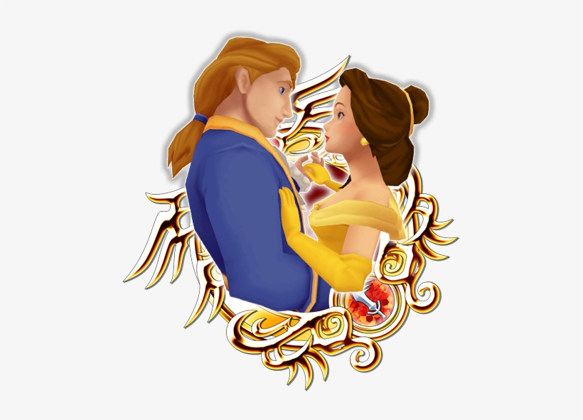 Prince & Belle - Kingdom Hearts Union X 7 Star Medals, transparent png download