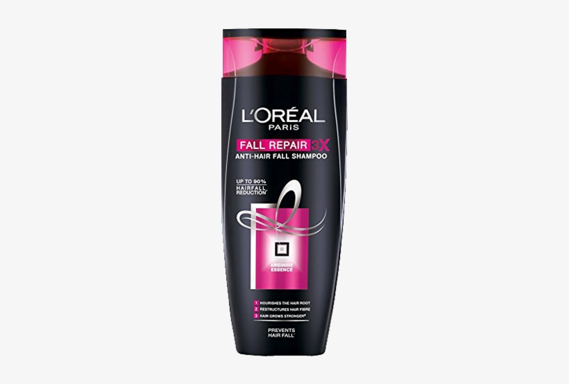 Loreal Fall Repair 3x Anti Hair Fall Shampoo 360ml - L Oreal Paris Fall Resist 3x Anti Hair Fall Shampoo, transparent png download