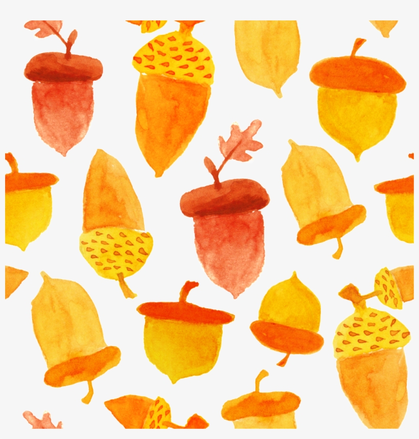 Creative Persimmon Design Background - Watercolor Painting, transparent png download