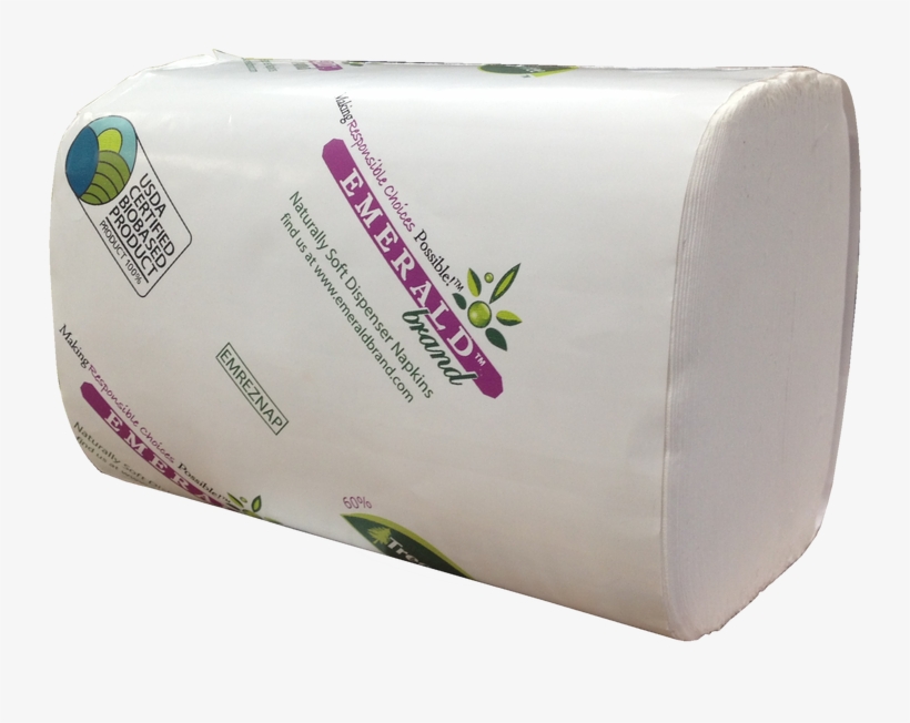 Image - Emerald Tree-free Dispenser Napkins, 1 Case (30 Packs, transparent png download
