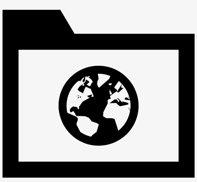 Internet Folder Icon - Ingress, transparent png download