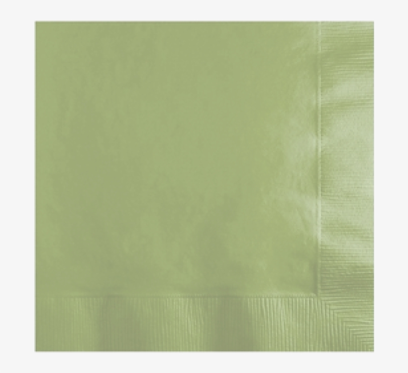 Leaf Green Lunch Napkins 50ct - Placemat, transparent png download
