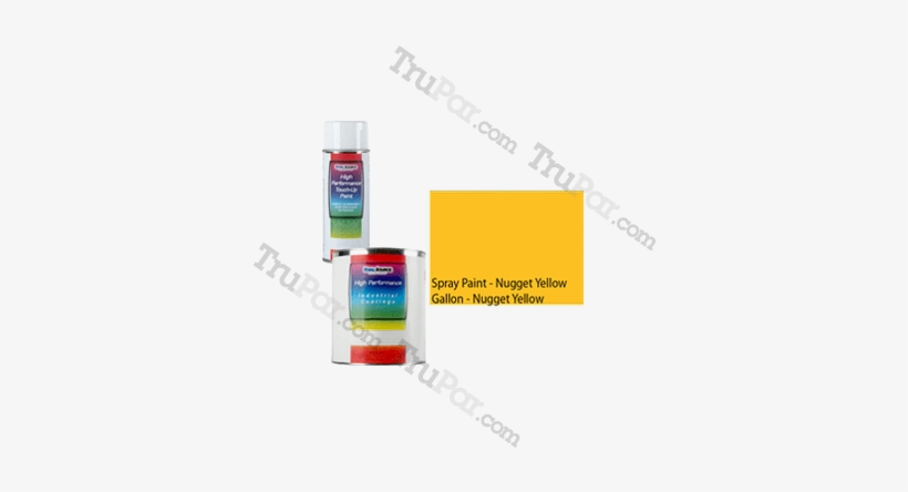 1345809 Nugget Yellow Spray Paint - Forklifts Hyster Forklift Spray Paint Nugget Yellow, transparent png download