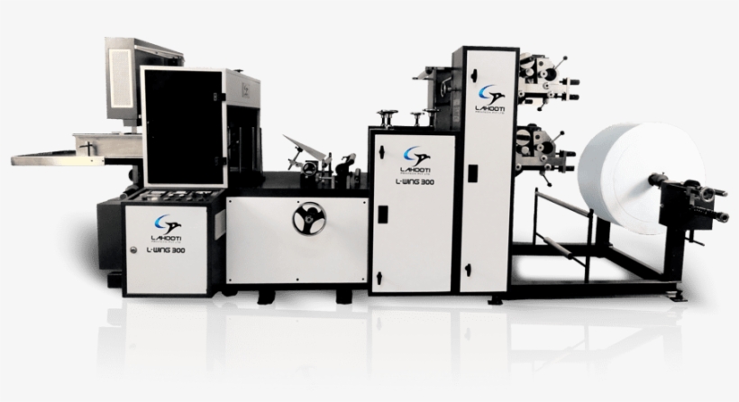 Paper Napkin Machine - Lahooti Printech Pvt. Ltd.- Paper Napkin Machine -, transparent png download