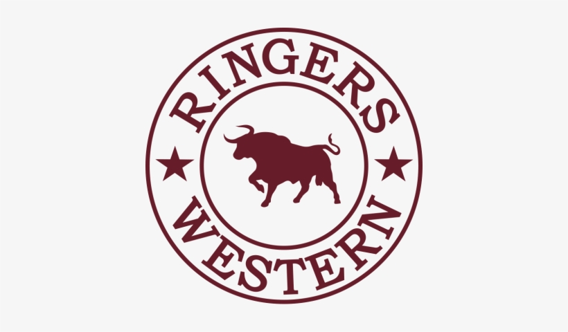 Signature Bull Logo Burgundy - Ringers Western Logo, transparent png download