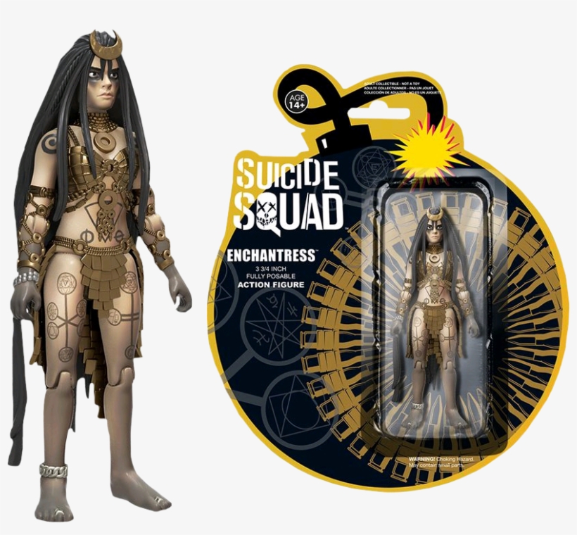 Suicide - Enchantress Action Figure, transparent png download