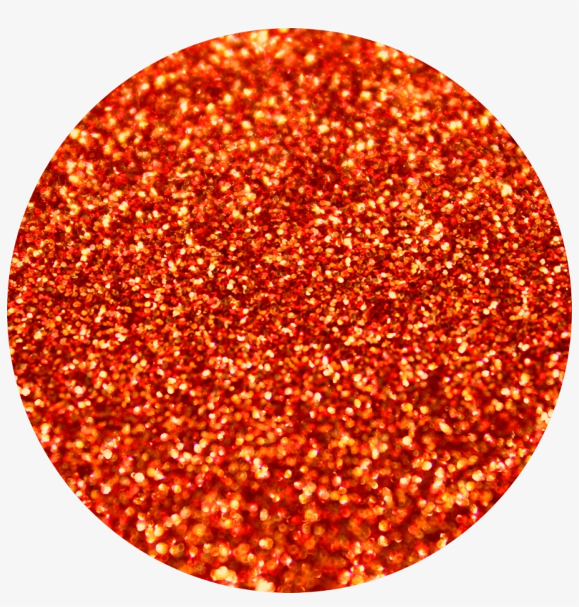 Orange Glitter Png, transparent png download