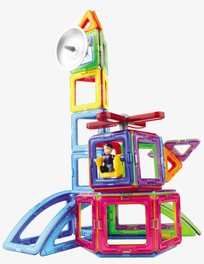 0m Ladder Truck 25 Dec 2017 - Magformers Mastermind Set 115p Toy Creative Play Children, transparent png download