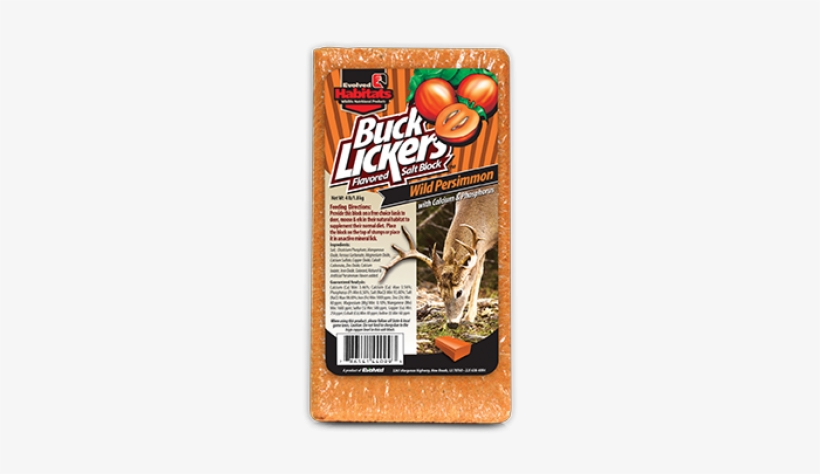 Wild Persimmon Block 4 Lb - Evolved Habitats 44099 Evolved Game Attractant, transparent png download