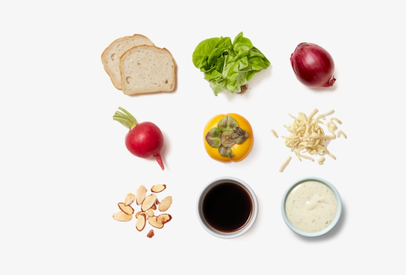 Fontina & Sourdough Grilled Cheese With Persimmon & - Lettuce, transparent png download