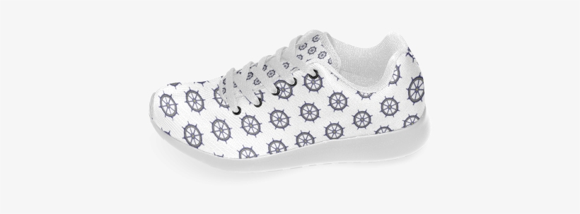Nautical Wheel Women's Running Shoes - Walking Shoe, transparent png download