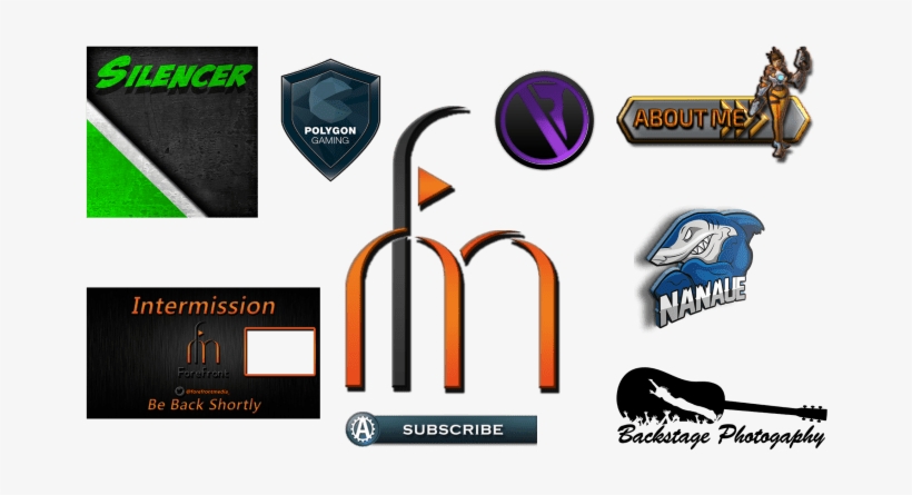 Create Twitch Panels And Overlays, transparent png download