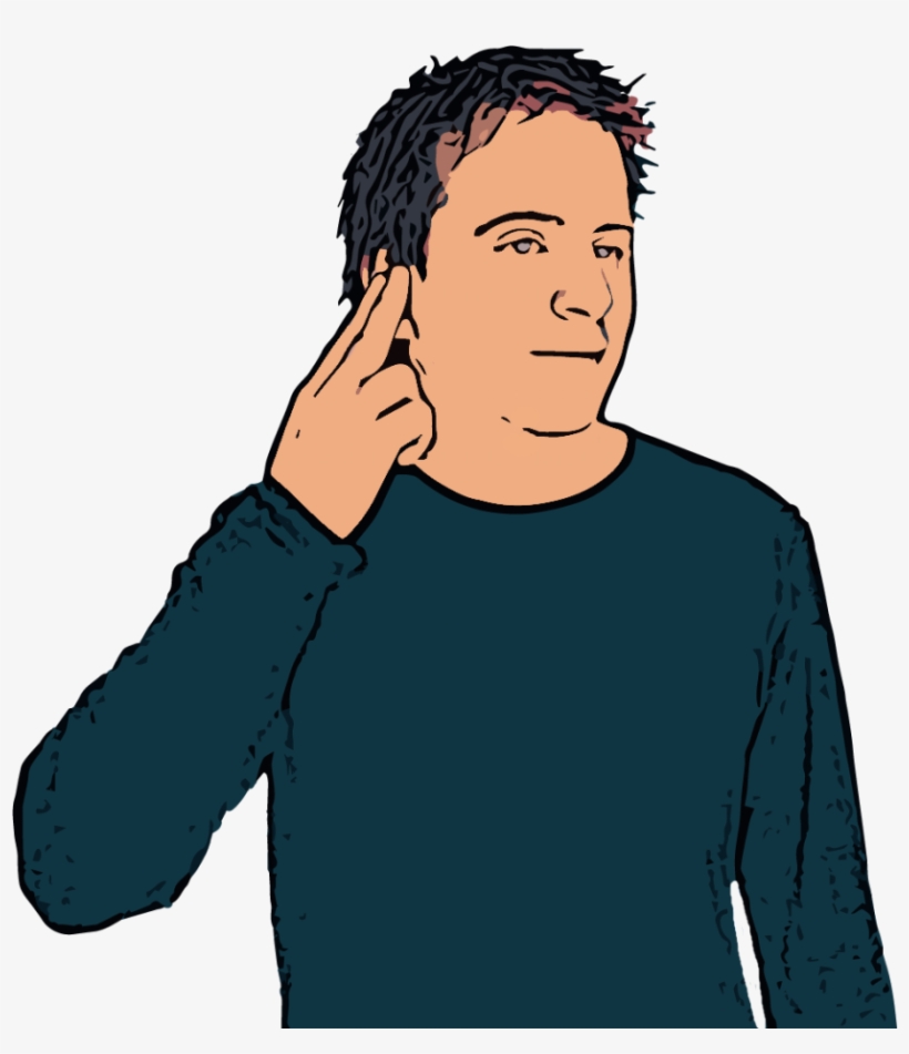 British Sign Language - British Sign Language Deaf, transparent png download