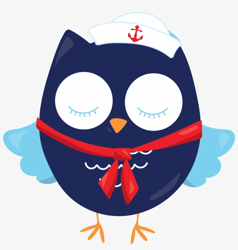 Http - Nautical Owl Clipart, transparent png download