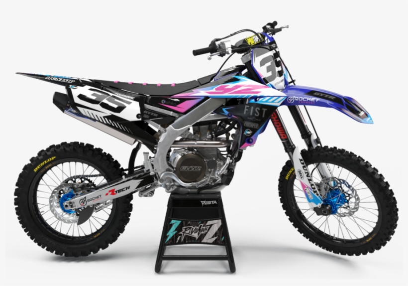 Yamaha Rockstar Clipart Yamaha Motor Company Yamaha - 2018 Yamaha Yz450f Graphics, transparent png download