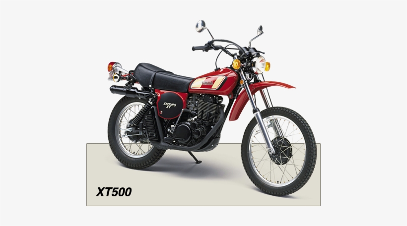 “trail” Bike Category With The Dt-1 And Then Firmly - Yamaha Xt 500, transparent png download
