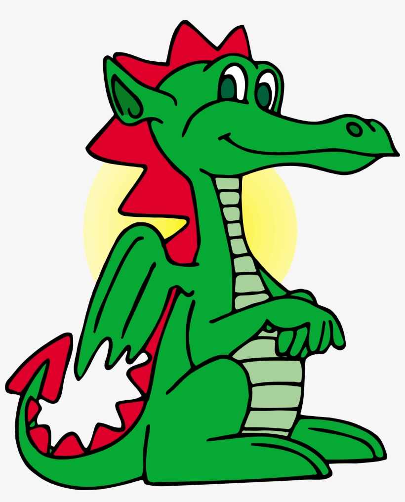 Dragon And Sun Clipart Png - Dido The Dragon, transparent png download