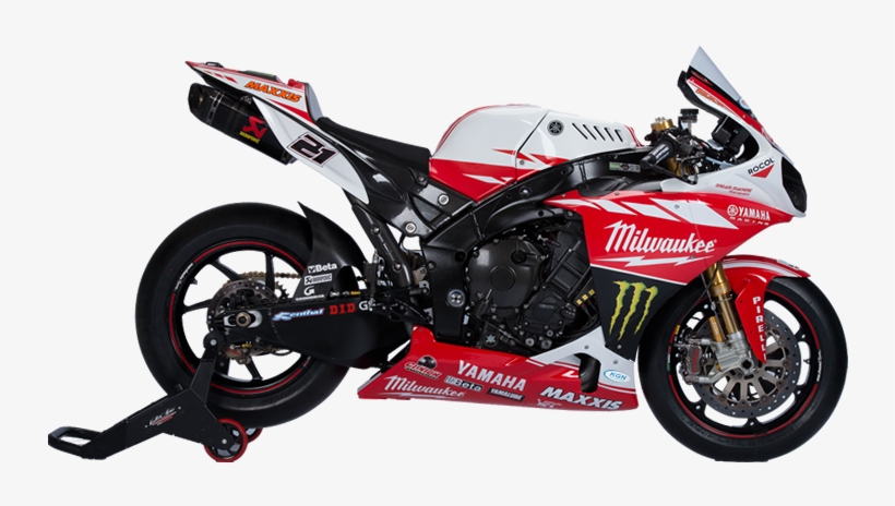 Milwaukee Yamaha R1 - Yamaha R1 Milwaukee, transparent png download