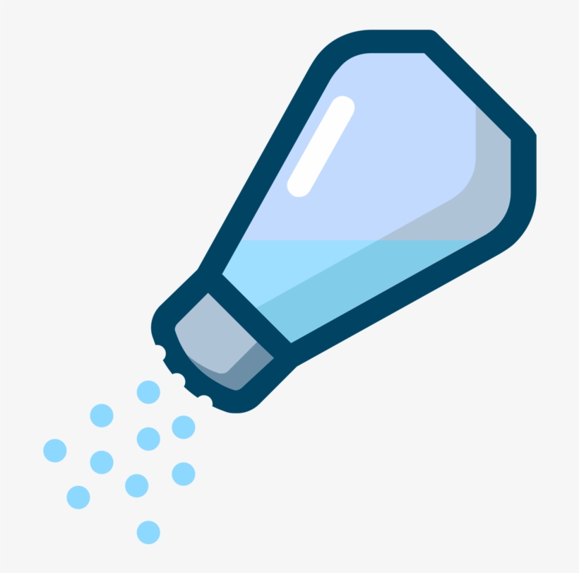 Salt And Pepper Shakers Computer Icons Spice Black - Salt Clipart, transparent png download