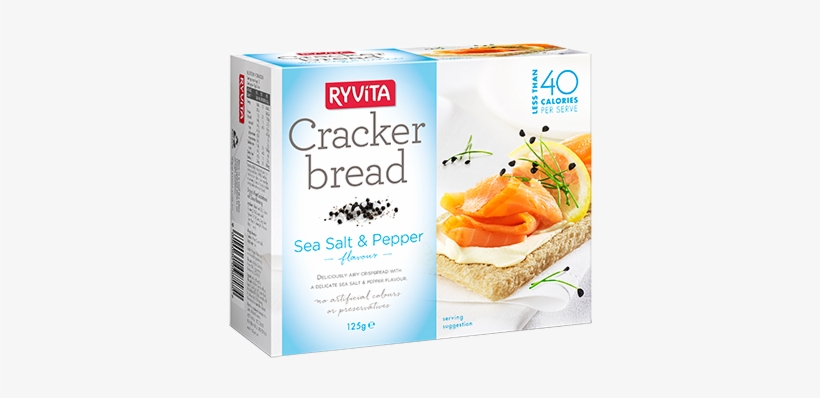 Sea Salt & Pepper - Ryvita, transparent png download