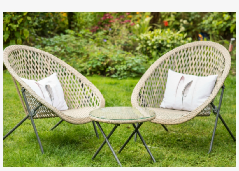 Faux Rattan Garden Furniture Desres Home - Garden Furniture, transparent png download