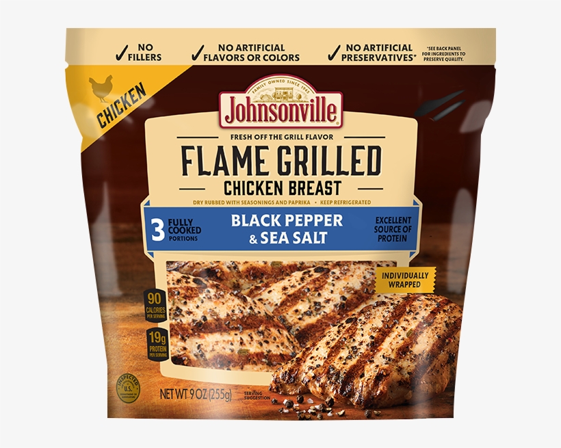 Product Image - Johnsonville Teriyaki Grilled Chicken Breast, transparent png download
