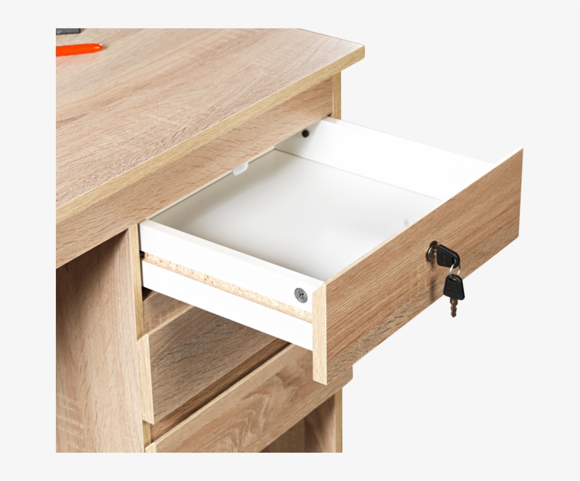 Chelsea Student Desk - Drawer, transparent png download