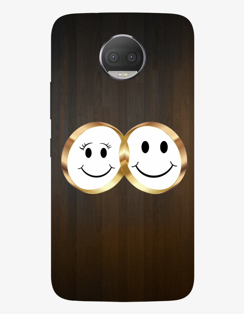 Smiling Face Printed Case Cover For Motorola G5 Plus - Iphone, transparent png download