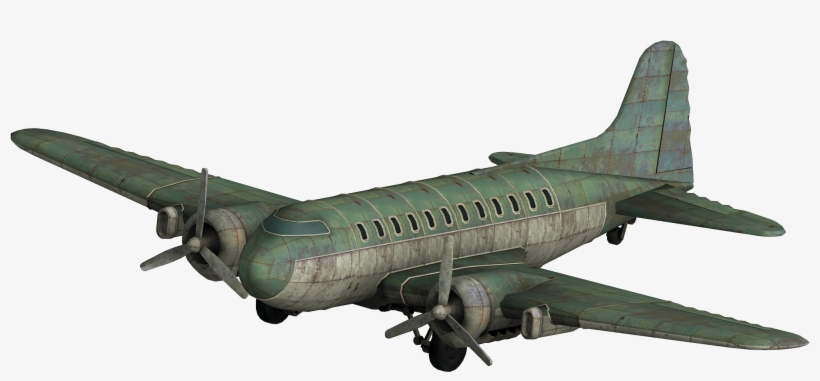 Transport Plane - Fallout New Vegas Airplane, transparent png download
