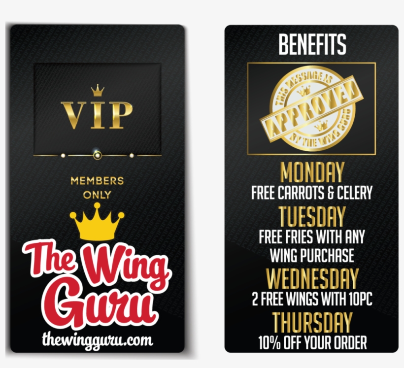 Guru - Vipcard - The Wing Guru, transparent png download